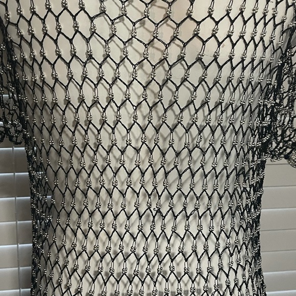 Silver Beaded Top - Picture 12 of 13